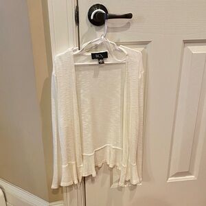 BCX Cream Lightweight Cardigan